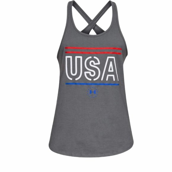 Under Armour Tops - 🌸MEGA SALE 🌸 Under Armour Freedom Women's Size Cotton Tank G 1327578 012